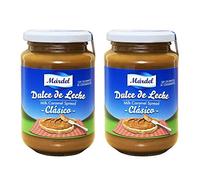 Paquete de dos mardel Classic Dulce de Leche para untar, fácil de untar, consistencia homogénea, perfecta para tortitas, tostadas, brownies, helados y mucho más, sin gluten, sin aceite de