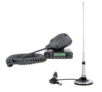 Paquete de emisoras de Radio PNI Escort HP 446 UHF, 199 Canales y Antena PNI UF400 con imán