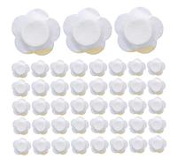 Paquete de envoltura de aceite de ricino de 200 piezas, parches de aceite de ricino desechables autoadhesivos, parche de ombligo altamente absorbente y transpirable para el cuerpo..