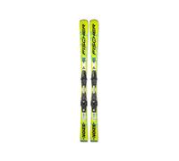 Paquete de esquí alpino Fischer RC4 NOIZE ST SUPERFLEX AMARILLO + RC4 Z12 GW (Amarillo)