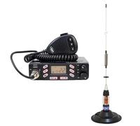 Paquete de estación de Radio CB PNI Escort HP 6800 ASQ, 12/24 V con Antena CB PNI ML70 con imán