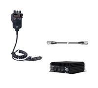 Paquete de estación de radio portátil CB PNI Escort HP 62 Multi-Standard + Amplificador RX-TX KL203P AM-FM-SSB, 100 W, 12 V y cable PNI R50