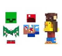 Paquete de expansi n Mattel Minecraft Creator Series: juguete de construcci n coleccionable, figura de 3,25 pulgadas con accesorios, regalo para