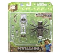 Paquete De Figuras De Acción De Minecraft Overworld Spider Jockey