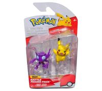Paquete De Figuras De Batalla Pokémon Con Sableye Y Pikachu, 2-Pack Figuras