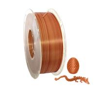 -Paquete de filamentos de impresora, seda de impresión, filamento de bobina de 1,75 mm bicolor, filamento de impresión de gran adherencia. Material de impresión brillante. El color cambia gradualmente