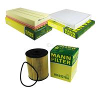 PAQUETE DE FILTRO HOMBRE Cabina Aire aceite para VW Touareg 7LA 7L 6 7L7