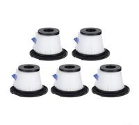 Paquete de filtros de repuesto compatible con aspiradora Fili C17 para modelos T6 y T1, incluye 5 filtros para mantener un aire más limpio y una captura eficaz del polvo