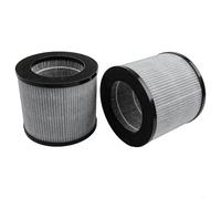 Paquete de filtros de repuesto de 24 unidades para purificador de aire Bissell 2801 utilizando tecnologías de filtro HEPA y carbono (paquete de 2)