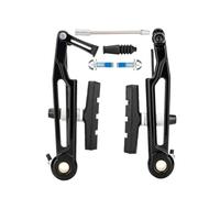 Paquete de frenos de reparación para ciclistas Conjunto de freno en V con rueda de metal de brazo con almohadillas emparejadas Piezas de montaje para tareas de mantenimiento regular de Juego en