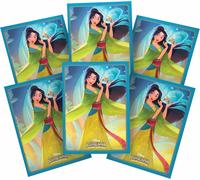 Paquete De Fundas Para Cartas Disney Lorcana TCG (65 Unidades) - Mulan - Set 9