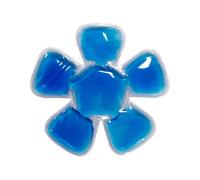 Paquete de gel cómodo portátil aire para vacaciones de verano, almohadilla de enfriamiento de PVC fría y caliente reutilizable con estructura segmentada Compresa de gel reutilizable Soporte y