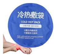 Paquete de gel frío y caliente, paquete de gel de refrigeración para cuello, paquetes de hielo redondos de gel caliente y frío para deportes, compresas frías y frías