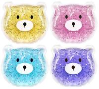 Paquete de hielo Boo Boo, paquete de hielo reutilizable, reducción de fiebre auxiliar, bolsa fría caliente para lesiones, muelas del juicio, cólicos, gases y malestar estomacal, alivio del dolor