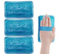 Paquete de hielo de cuentas de gel, paquete de hielo caliente, paquete de hielo reutilizable, para lesiones, hinchazón, alivio del dolor, rodilla, hombro, pie, tobillo, cuello, cadera, codo, espalda,