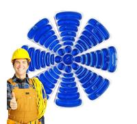 Paquete De Hielo Hat Hat - Almohadilla Frío Casco Relajante | Enfriamiento Gel Sombrero Paquete De Hielo | Inserto De Enfriamiento HAET Adecuado Para Trabajos De Construcción, Del Calor Es