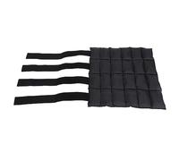 Paquete de hielo para caballo negro reutilizable, paquete frío para botas de hielo para patas de caballo, envolturas grandes para piernas de enfriamiento para rodilla de tobillo,