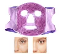 Paquete de hielo para la cara, de la de ojos, de hielo para la cara fría | para mujeres, hombres, víctimas, viajeros, atletas, madres, hogar, oficina, viajes, gimnasio, hotel
