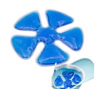 Paquete de hielo para sombrero duro - 18 cm Capa de de migraña - Capa de del dolor de cabeza - Inserto de frío portátil - Proporciona un efecto de enfriamiento para al aire libre de dolo