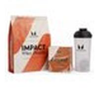 Paquete de Impact Whey Protein + barritas proteicas Layered - Triple Choc Fudge - Brownie de Chocolate