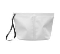 Paquete de impermeable, grande, 12,4 x 4,53 x 7,87 pulgadas, Water Resistant Fabric, Secure Dry Storage for Kayaking, Boating, Beaches Adventures, White and Dark Blue, , Se référer au
