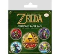 Paquete de insignias the legend of zelda, rd-rs660071, multicolor, 10