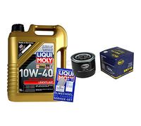 Paquete de inspección con juego de filtros 5 litros de aceite de motor de bajo consumo 10W-40 SCT Germany filtro de aceite
