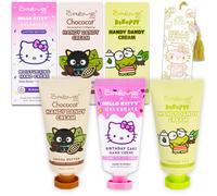 Paquete de loci n para manos SANRIO The Creme Shop x Hello Kitty and Friends: paquete con 3 lociones de Hello Kitty con aromas a manteca de karit