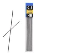 Paquete de minas automáticas para lápices, recambios de grafito de 0,3 mm, 0,6 mm, 0,9 mm, de suministros de escritura, kit de estudio escolar de 12 piezas, varillas de repuesto para estudiantes