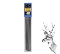 Paquete De Minas De Lápiz Automático: Recambios De Grafito De 0,3 Mm, 0,6 Mm Y 0,9 Mm, De Suministros De Escritura | Kit De Elementos Esenciales Para El Estudio Escolar De 12 Piezas | Varillas De