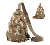 Paquete de mochila para hombre, de bolsillo, resistente al agua, 6,69 x 2,75 x 11,42 pulgadas, ligero al aire libre Storage Carrier for Daily Use, Camping, Walking, Travel, camuflaje, Se référer