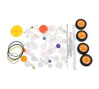 Paquete de modelo de experimento científico, pieza de repuesto, conjunto de engranajes para automóvil DIY