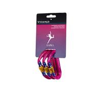 Camp - Mosquetones Escalada - Photon Lock Janja 3 Pack - Rosa Rosa one size