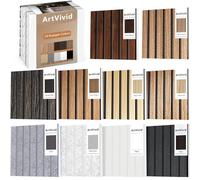 Paquete de muestra de color, utilizado para la selección de color y la confirmación del material de los paneles acústicos, 8 x 8 x 0.4 pulgadas, 10 colores