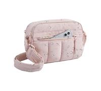 Paquete de nailon de , riñonera de 8.2 x 5.5 pulgadas con triple bolsillos, de pecho de tela ligera, bolso de viaje elegante con estilo moderno, protector de cadera para senderismo y