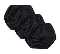 Paquete De Pantalones De Plástico para Incontinencia Calzoncillos De Protección contra Reutilizables Lavables Braga para La Incontinencia para Adultos Cubrepañales De Tela B,Waist 60cm