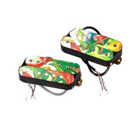 Paquete de pastillas de repuesto para guitarra eléctrica de 7 cuerdas, ajuste directo, posiciones de puente de cuello, pastilla de guitarra en maceta de cera