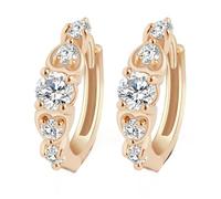 Paquete de pendientes de clip para mujer, talla única, Metal, Sin piedra preciosa