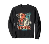 Paquete de Perros Never Bark Alone Pop Art Canine Lovers Sudadera