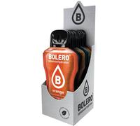 Paquete de presentación Bolero Drinks STICKS MIX 12x3g | Polvo de bebida refrescante sin azúcar endulzado con stevia | Vitamina C | Apto para diabéticos | Saludable para la familia y amigos