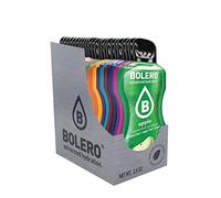 Paquete de presentación Bolero Drinks STICKS MIX 48x3g | Polvo de bebida refrescante sin azúcar endulzado con stevia | Vitamina C | Apto para diabéticos | Saludable para la familia y amigos