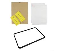 Paquete de protector de pantalla para TM7 con protectores de vidrio dobles y uno para marco de bisel para una cobertura completa