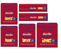 6 Pasta de bronce, barilla tortiglioni al bronce, 400 g, método de procesamiento en bruto.