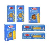 Paquete de prueba Barilla Senza Glutine Pasta sin gluten 2X Ditalini Rigati 2X Spaghetti 1x Fusilli 1x Tortiglioni (6 x 400 g)