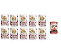 Paquete de prueba Caputo Cuoco Harina 1 kg - Caja 10 unidades + Italian Gourmet 100 % Italian Pelado 1 x 400 g