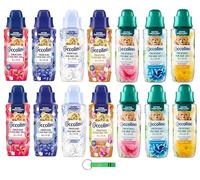 Paquete de prueba Coccolino Perfume para la colada Profumo per Bucato Elixir - Perfume líquido para la ropa 14 x 342 ml + llavero Beni Culinari gratis