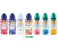 Paquete de prueba Coccolino Perfume Profumo per Bucato Elixir - Perfume líquido para la ropa 7 x 342 ml + llavero Beni Culinari gratis