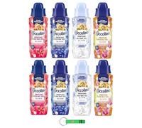 Paquete de prueba Coccolino Perfume Profumo per Bucato Elixir - Perfume líquido para la ropa 8 x 342 ml + llavero Beni Culinari gratis