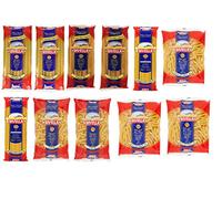 Paquete de prueba de pasta Divella 100% italiano Mafaldine espagueti penne fusilli tripoline 11 x 500 gr
