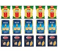 Paquete de prueba Gnocchetti Sardi Barilla Divella De Cecco pasta corta italiana (15 x 500 g)